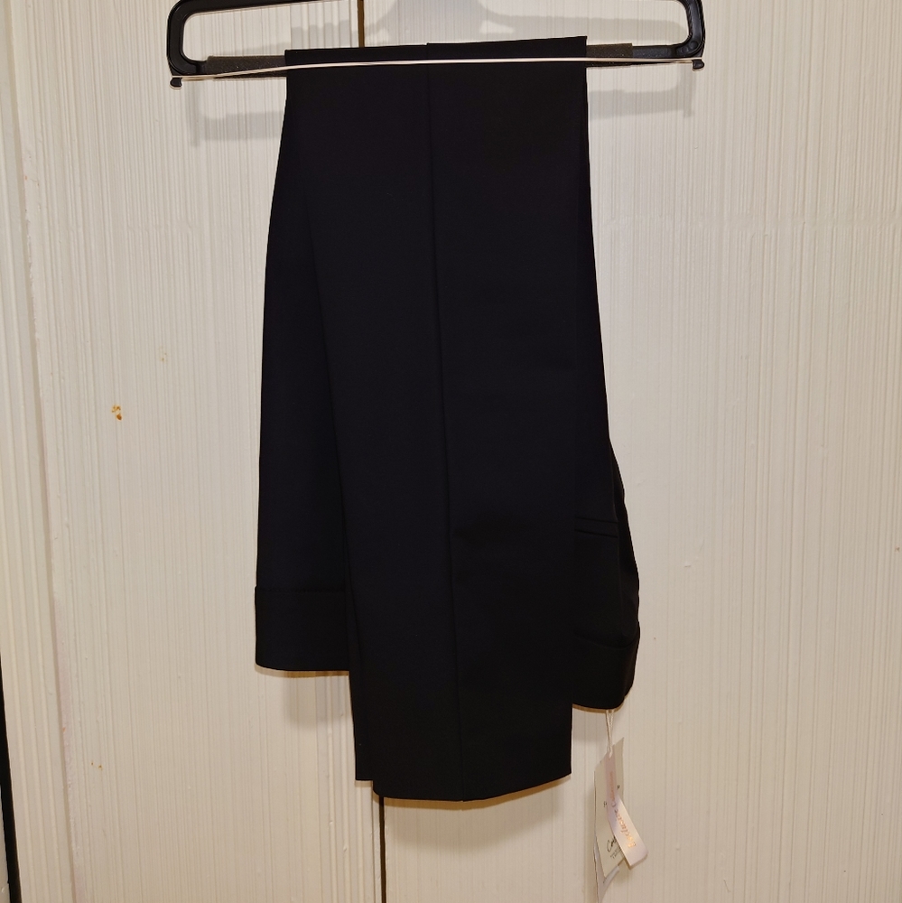 Mango slim suit trousers, size 4 USA, 36 EUR, black, NWT